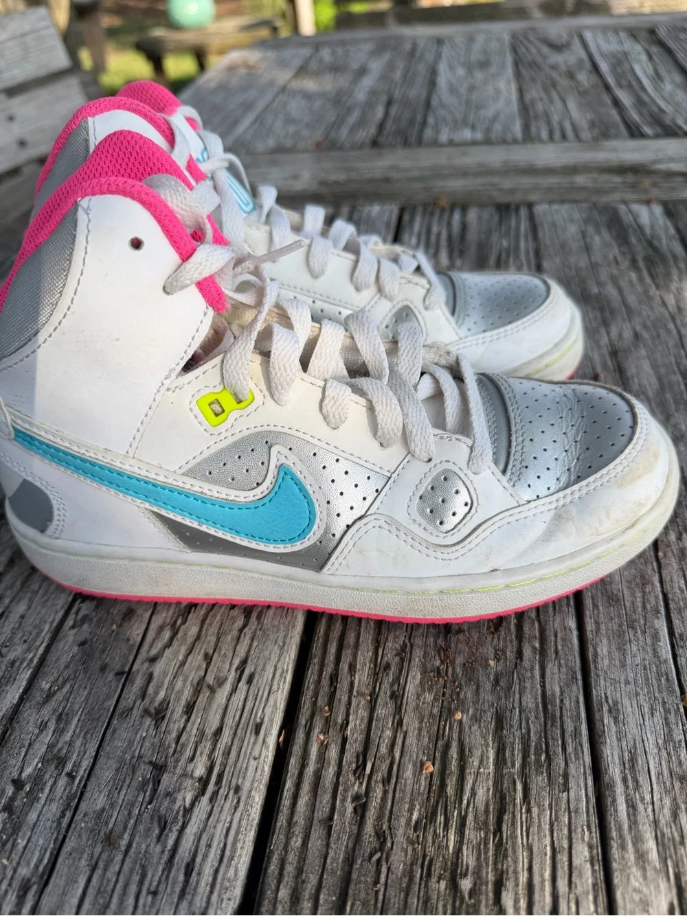 Nike Kids Son of Force high top sneakers - sz 4Y